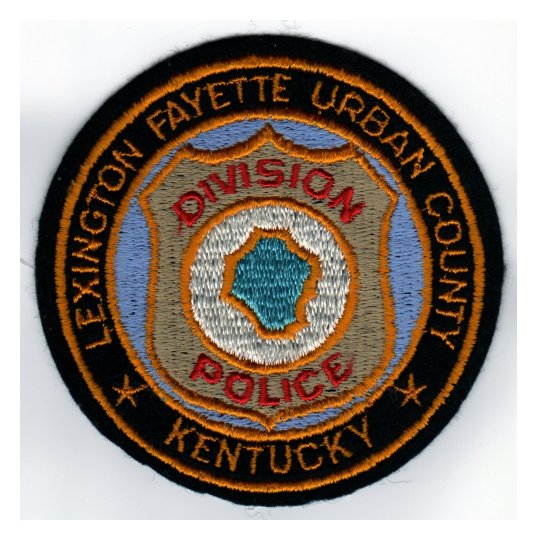 Lexington Fayette (Kentucky) Police Patch (Ref:292)